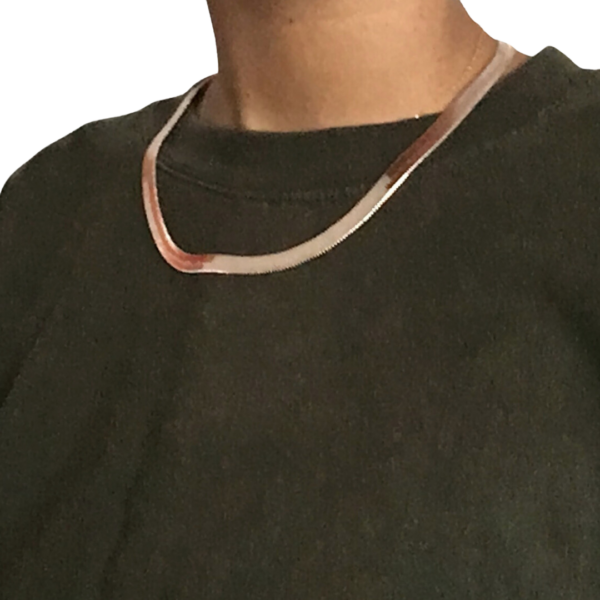 Rose Gold Herringbone Chain - Image 7